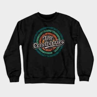 The Cranberries // Retro Circle Crack Vintage Crewneck Sweatshirt